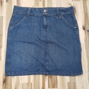 Faded Glory Jean Skirt size 10